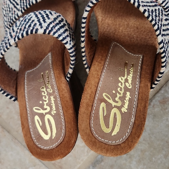 AVAILABLE SATURDAY Sbicca Vintage Collection Tristan Wedge Strappy Sandal - Picture 11 of 17